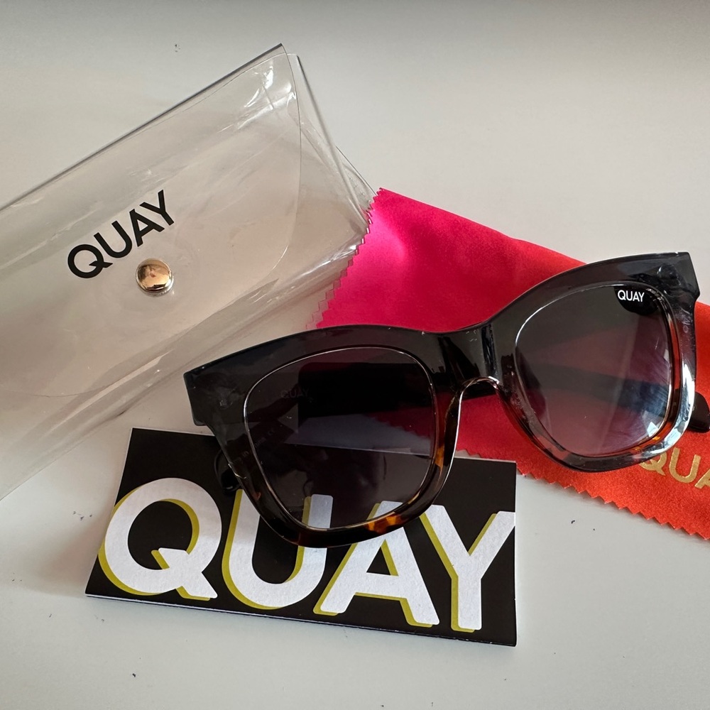 Quay After Hours Black Sunglasses